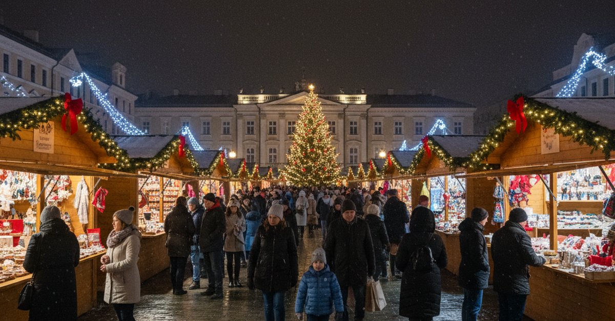 Jarmark Bożonarodzeniowy Rozświetla Serce Białegostoku