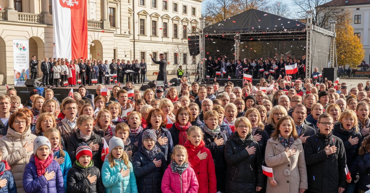 Białystok uczcił setną rocznicę odzyskania niepodległości w patriotycznym duchu