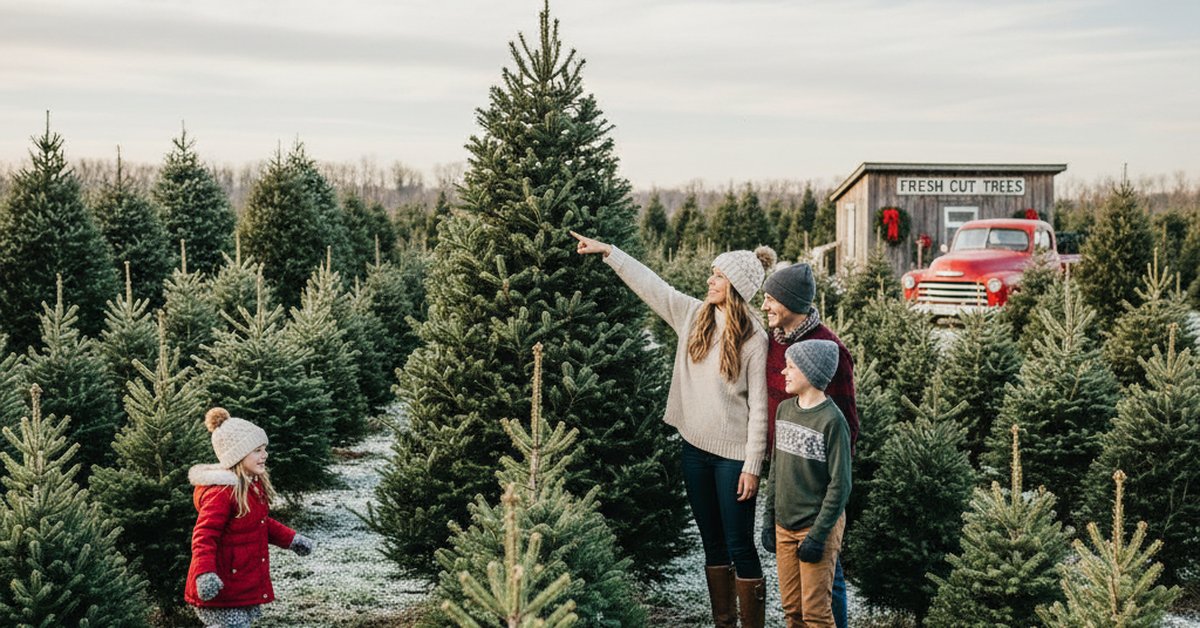 Choinkowy Raj Pod Białymstokiem Oferuje Niezrównany Wybór i Świąteczną Magię