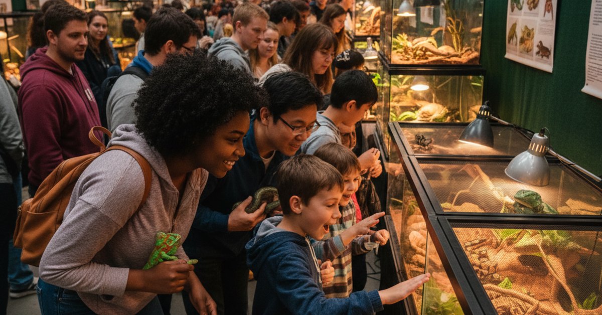 Egzotyczne cuda w Białymstoku przyciągnęły tłumy pasjonatów